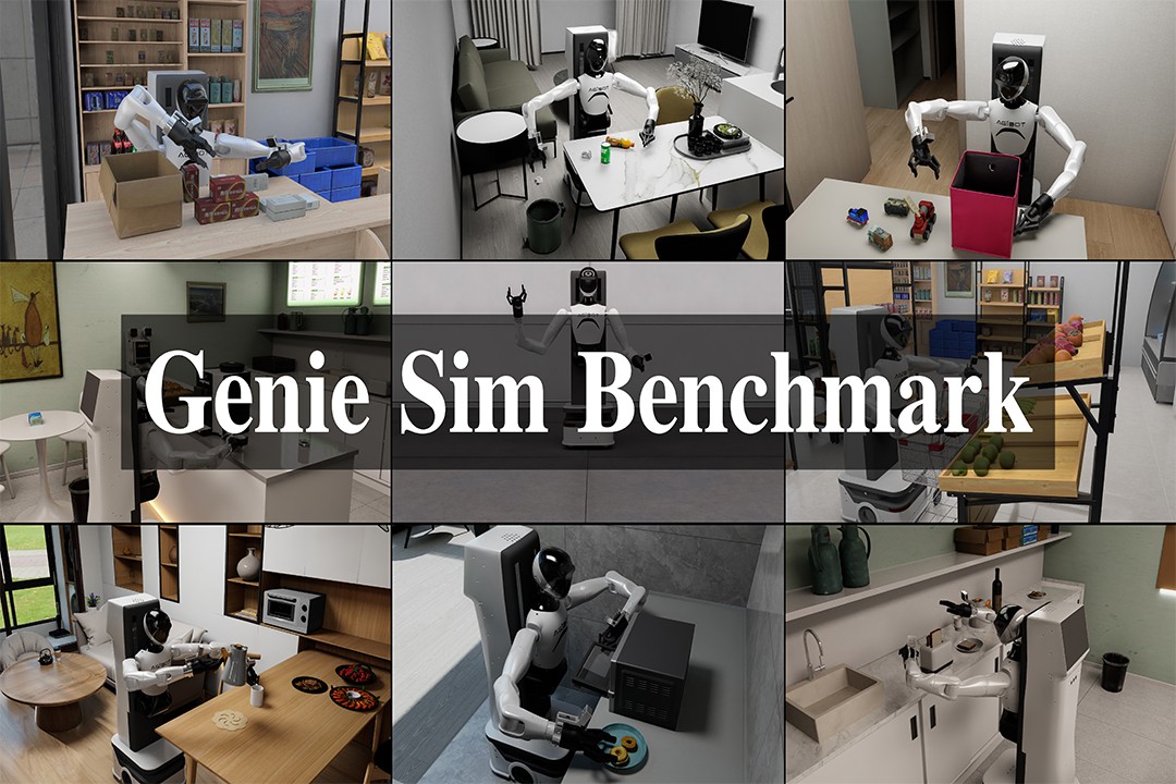 再掀开源浪潮！星空真人机器人发布并开源仿真评测工具Genie Sim Benchma...